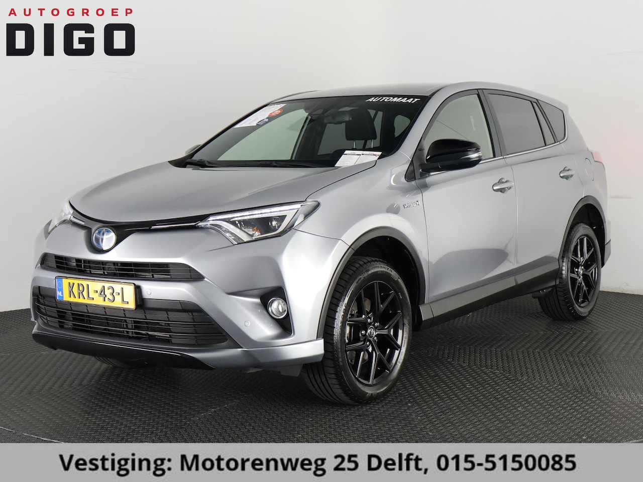 Toyota RAV4 - 2.5 HYBRID DYNAMIC SPORT GARANTIE 10-2028 ACHTERUITRIJ CAMERA . ADAPTIEVE CRUISE CONTROL . - AutoWereld.nl