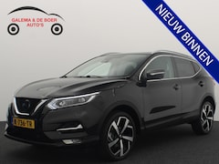 Nissan Qashqai - 1.3 DIG-T Premium Edition FULL LED / LEDER / STOELVERW / 360GR CAMERA / PANORAMADAK / KEYL