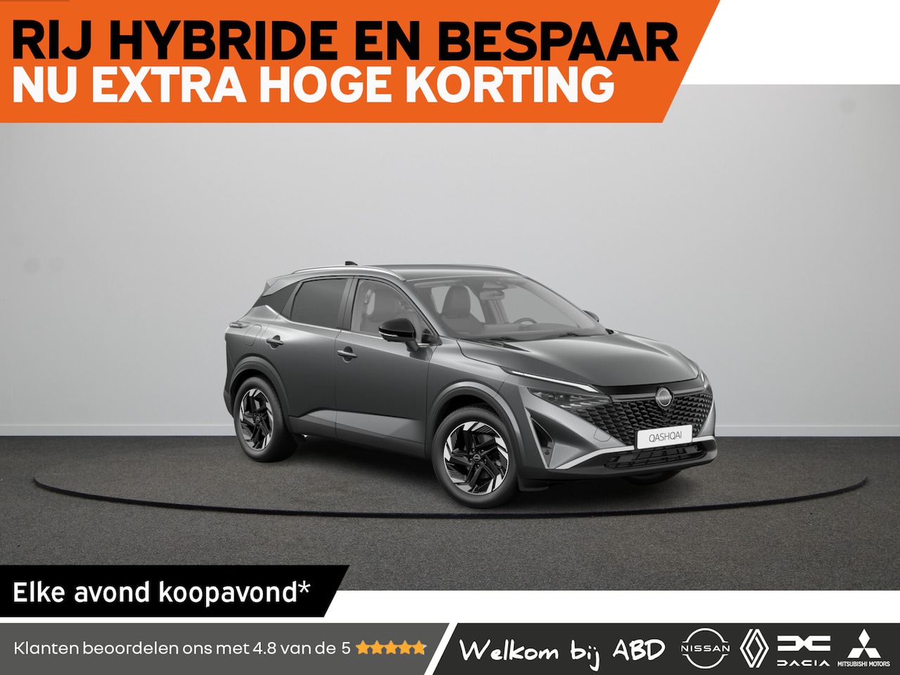 Nissan Qashqai - N-Connecta + Panoramisch glazen dak + Cold Pack Mild-Hybrid 158 Xtronic | 12.3" TFT Digita - AutoWereld.nl