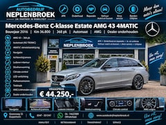 Mercedes-Benz C-klasse Estate - AMG 43 4MATIC Bj 2016 368pk Dealer onderhouden