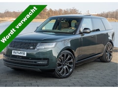 Land Rover Range Rover - P550e Autobiography | VERWACHT | Belgravia Green Metallic | Cognac leder | Hot Stone massa