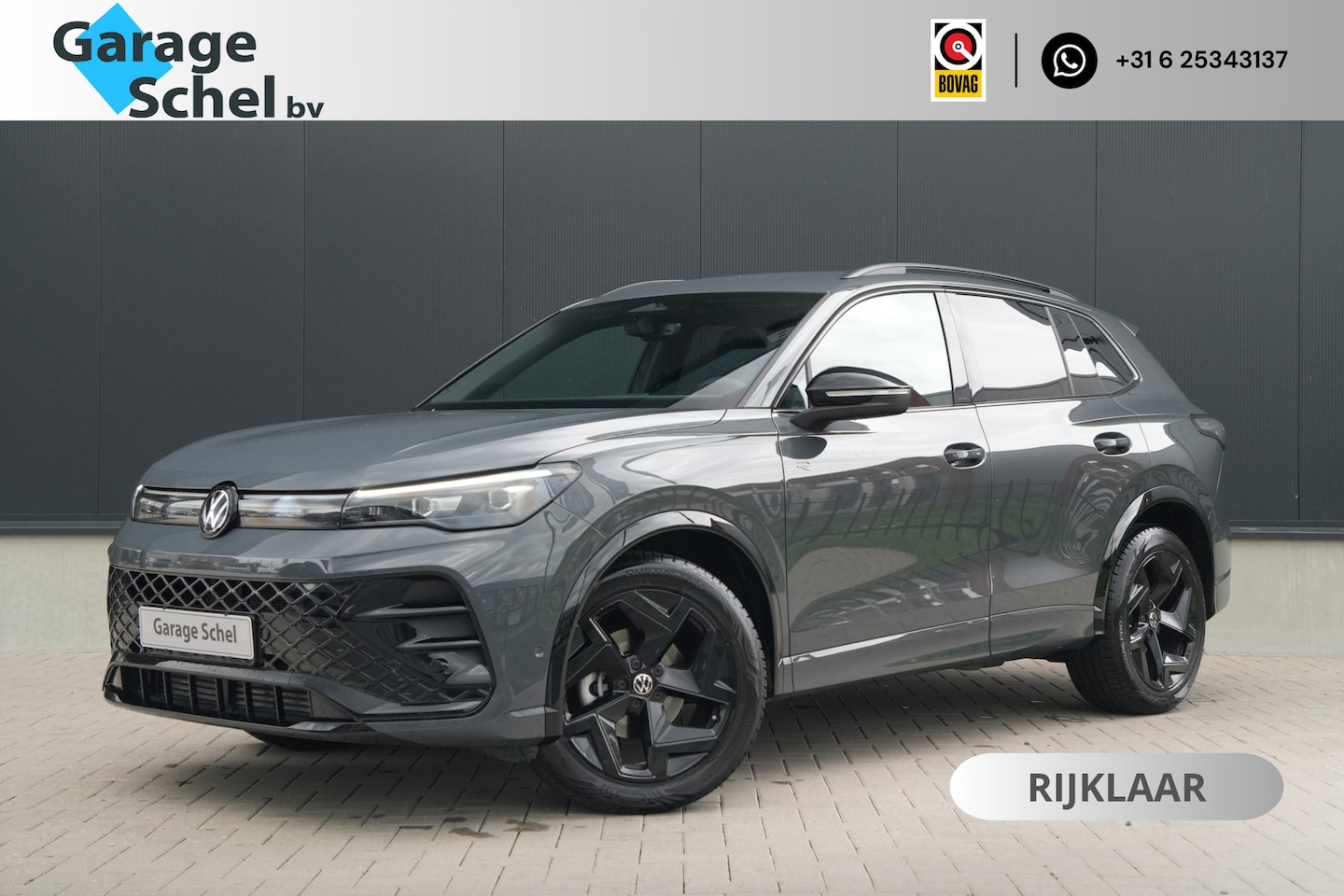 Volkswagen Tiguan - 1.5 eHybrid R-Line Edition 150pk - ACC - Stoel-stuurverwarming - Black Style - Navi - Came - AutoWereld.nl