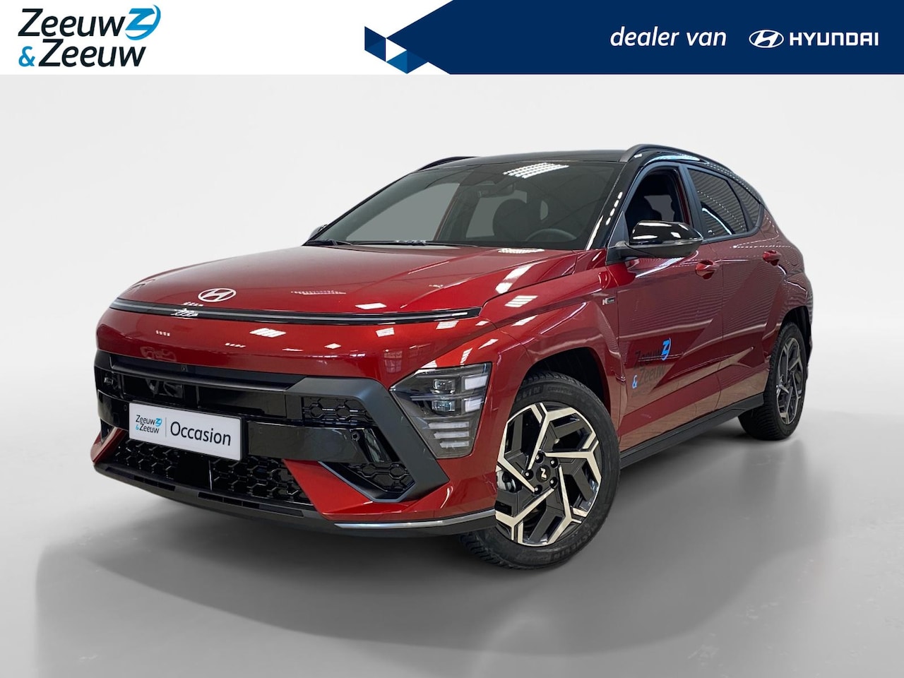 Hyundai Kona - 1.6 GDI HEV | N-LINE | AUTOMAAT | TWO TONE | €5500,- KORTING | OP=OP | - AutoWereld.nl