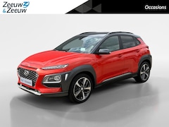 Hyundai Kona - 1.0T Premium | Elek. stoelverstelling | Stoelverwarming | Navi | Leder