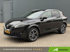 Nissan Qashqai - 1.3 MHEV Tekna / Trekhaak / Panoramadak / HUD / Elektr Bestuurders Stoel / Elektr. Achterk