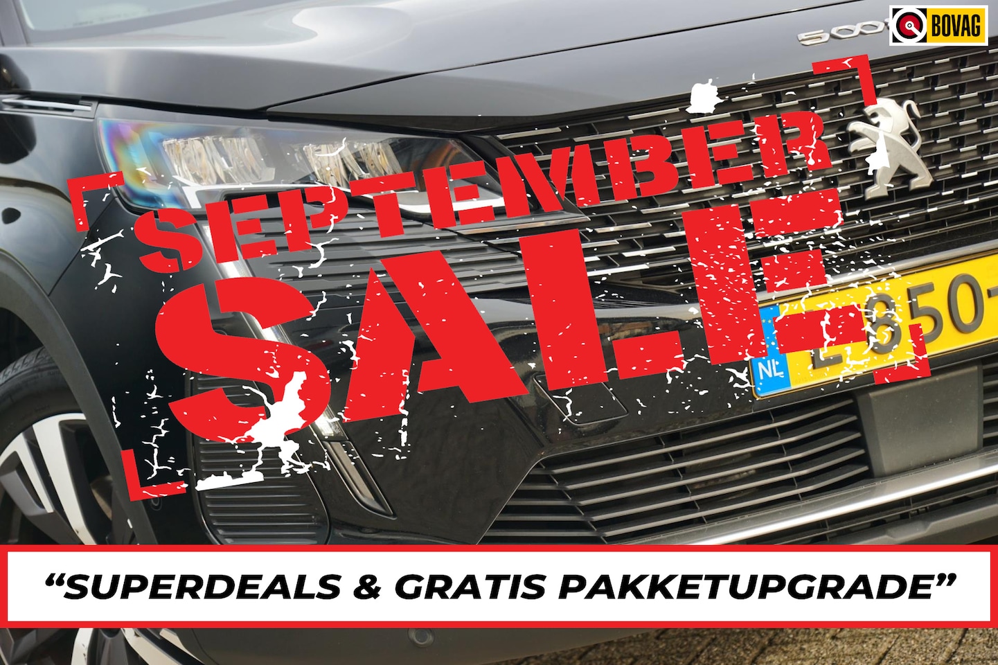 Peugeot 5008 - 1.2 PureTech 130pk Allure - Noir Perla Nera - Android/Keyless/Camera - AutoWereld.nl