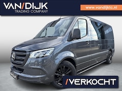 Mercedes-Benz Sprinter - 319 3.0 CDI L2H1 DC 190PK ✓3500KG Trekgewicht ✓Automaat ✓6-Persoons ✓Full LED ✓Navigatie G
