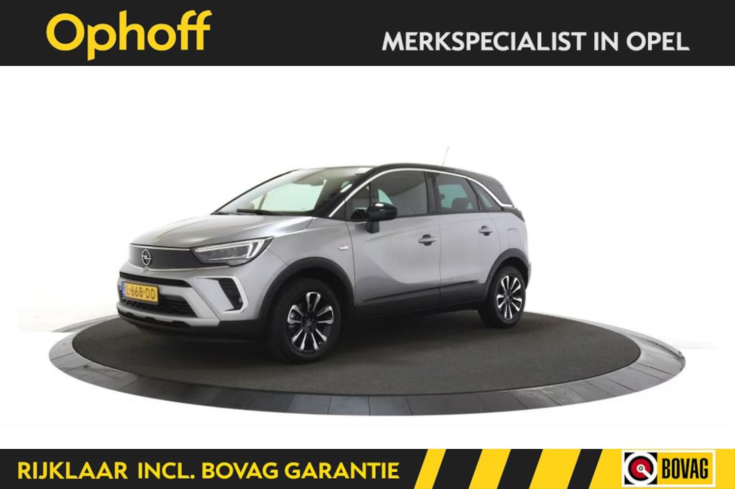 Opel Crossland - 1.2 Turbo 110pk Elegance / 1e eig. / Trekhaak / Camera + PDC / Navi / AGR-Stoel - AutoWereld.nl