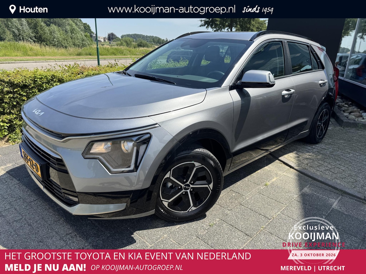 Kia Niro - 1.6 GDi Hybrid DynamicLine Eerste Eigenaar, Adaptieve Cruise Control, Apple Carplay/Androi - AutoWereld.nl