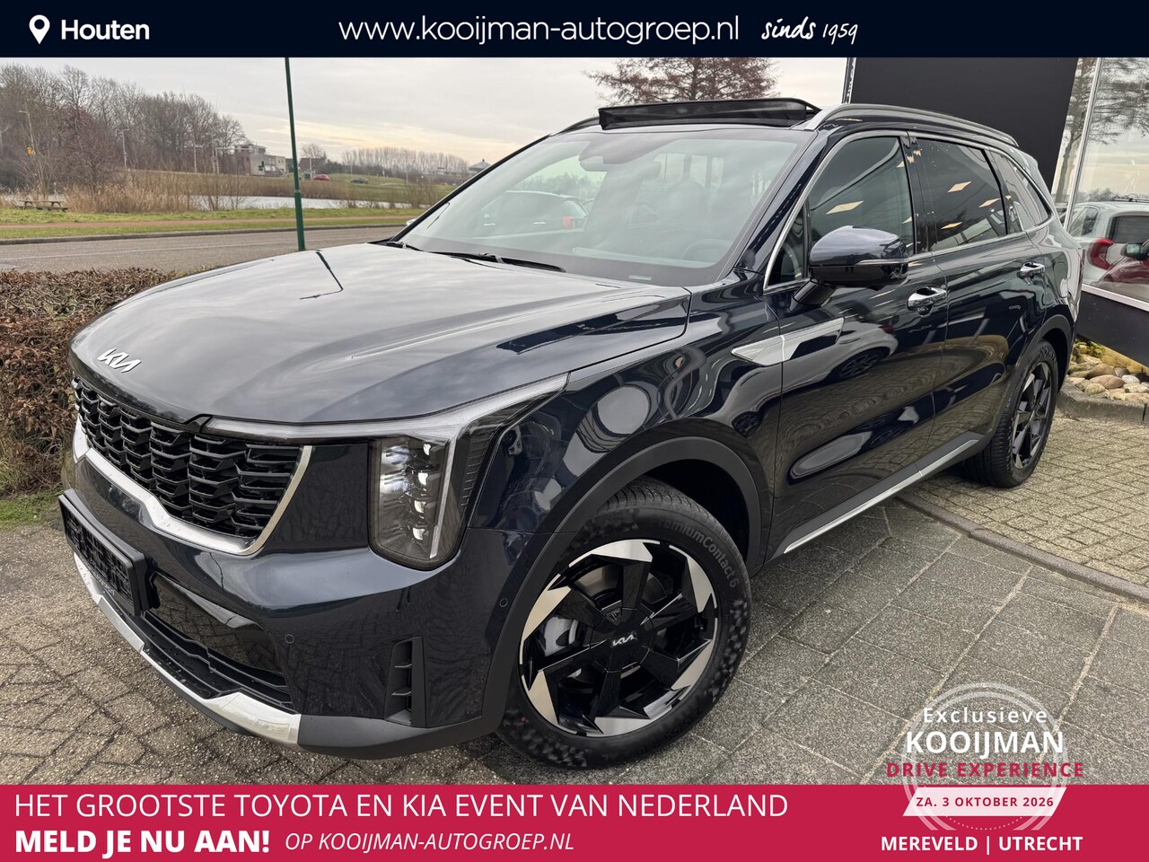 Kia Sorento - 1.6 T-GDi Plug-in Hybrid 4WD ExecutiveLine 7p. 1.6 T-GDi Plug-in Hybrid 4WD ExecutiveLine 7p , Snel Leverbaar!, Complete Uitvoering!, Voo - AutoWereld.nl