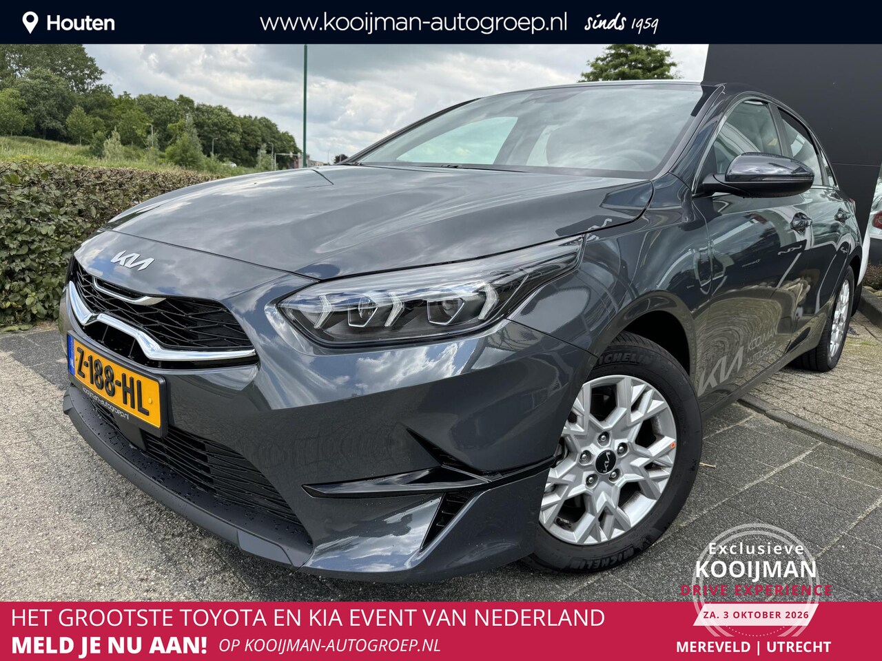 Kia Cee'd - Ceed 1.0 T-GDi DynamicPlusLine 120 PK, Eerste Eigenaar, Stoel/Stuurverwarming, Dodehoeksen - AutoWereld.nl