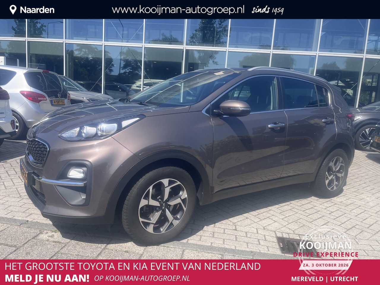 Kia Sportage - 1.6 T-GDI DynamicLine Automaat|Nav|Camera|Lmv - AutoWereld.nl