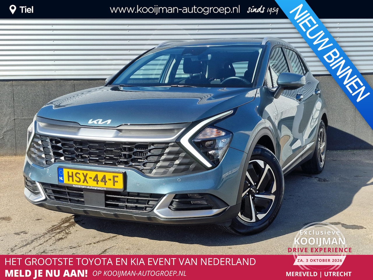 Kia Sportage - 1.6 T-GDi MHEV DynamicLine Automaat, Trekhaak, Navigatie, Achteruitrijcamera, BTW-auto, Ad - AutoWereld.nl