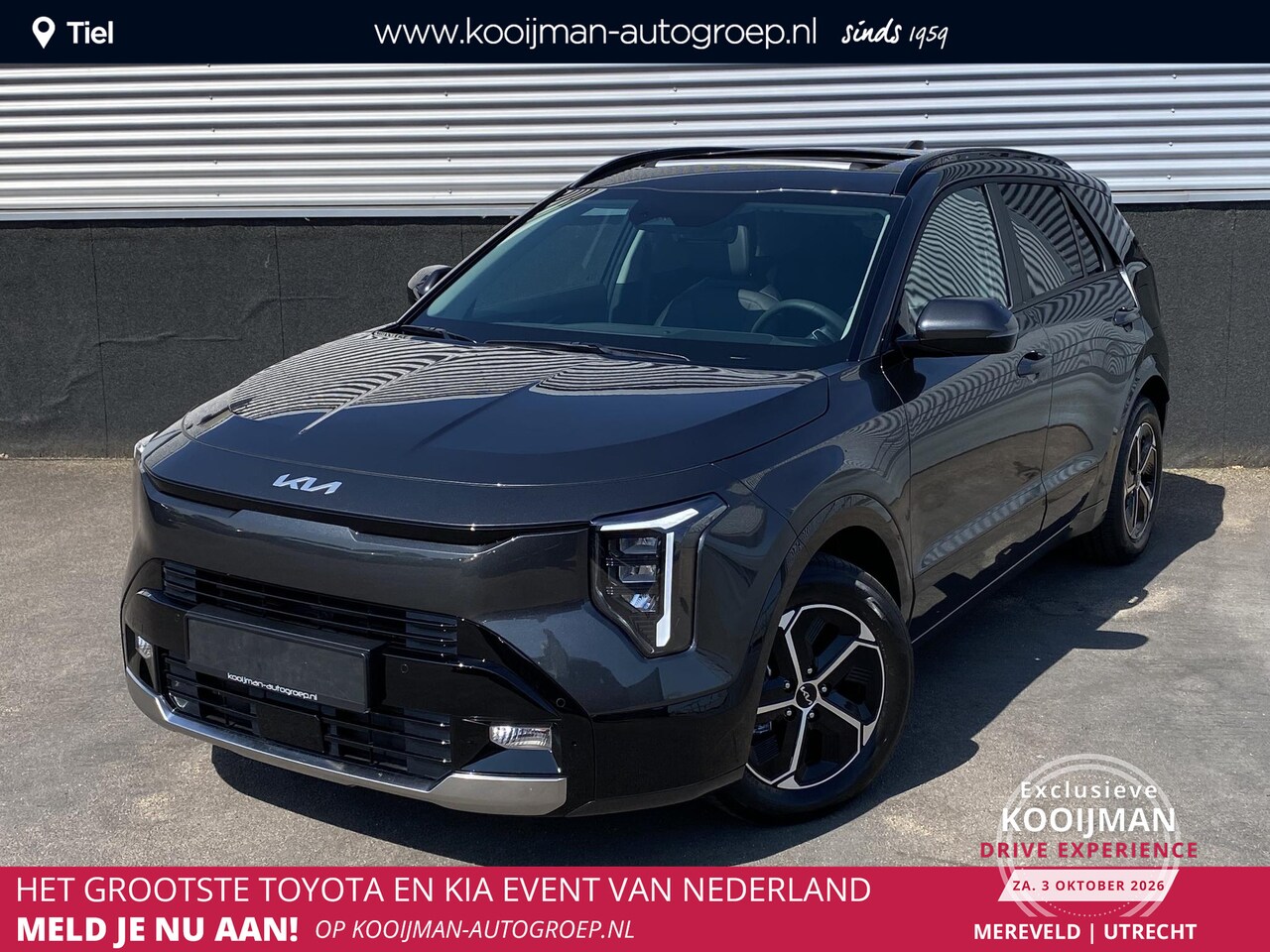 Kia Niro - 1.6 GDi Hybrid DynamicPlusLine FACELIFT! ACTIE, Schuif-/kanteldak, Meerdere kleuren, direc - AutoWereld.nl