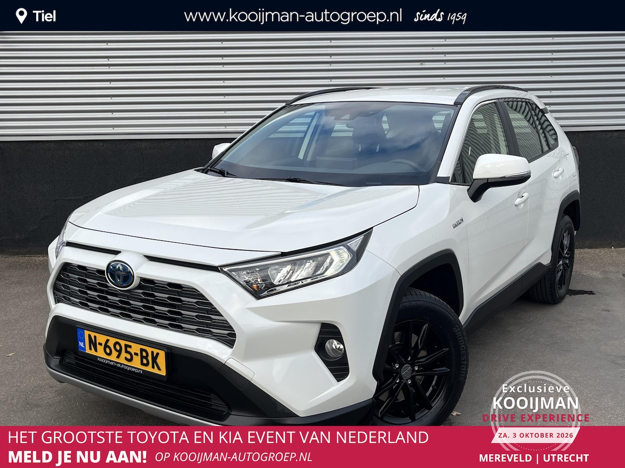 Toyota RAV4 - 2.5 Hybrid Active 1e eign. BTW-auto, Navigatie, LMV, Climate control, Nieuw geleverd, Goed - AutoWereld.nl