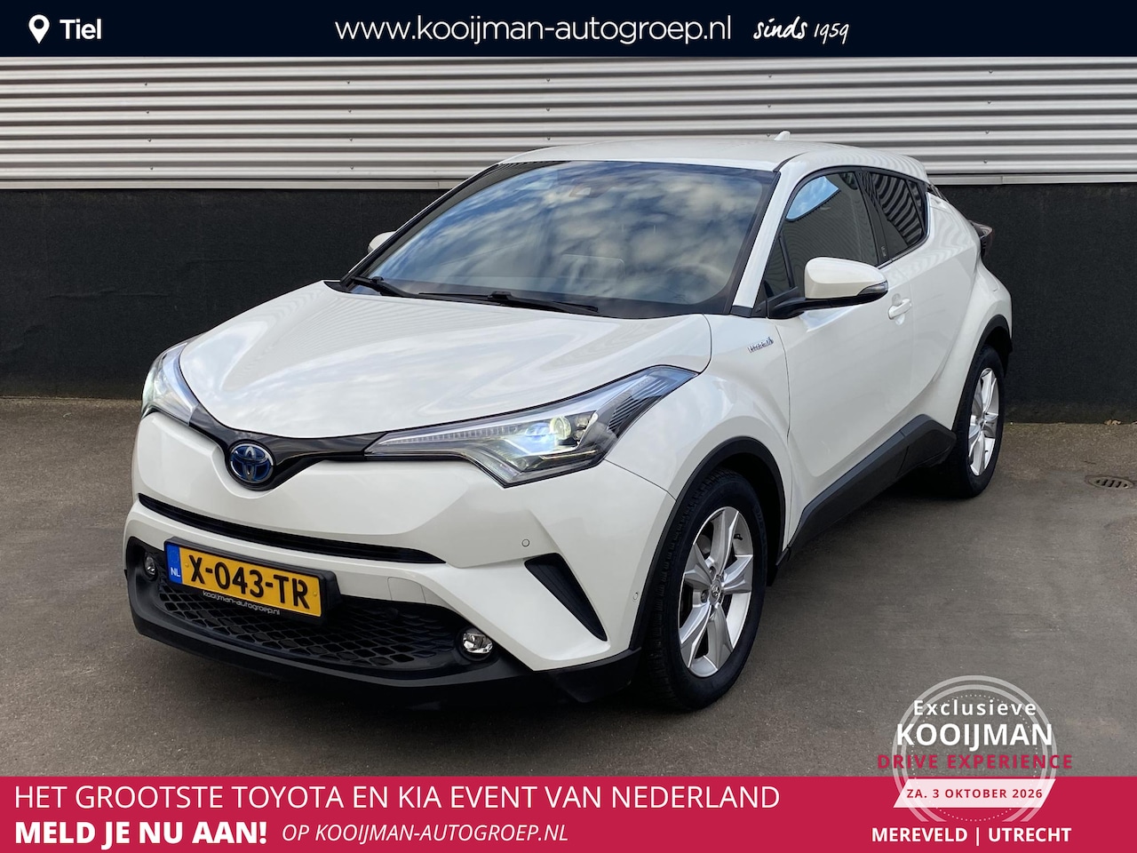 Toyota C-HR - 1.8 Hybrid Dynamic edition Stoel- & stuurverwarming, dodehoek detectie, navigatie, achteru - AutoWereld.nl