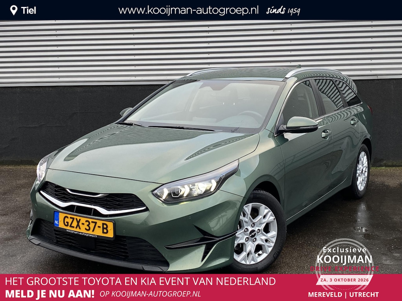 Kia Cee'd Sportswagon - Ceed 1.0 T-GDi DynamicLine NL-auto, 1e eigen., dealer onderhouden, parkeersensoren v&a, na - AutoWereld.nl