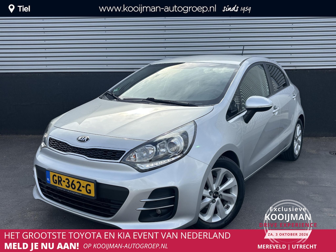 Kia Rio - 1.2 CVVT ExecutiveLine Nieuw geleverd en dealeronderhouden, Navigatie, Achteruitrijcamera, - AutoWereld.nl