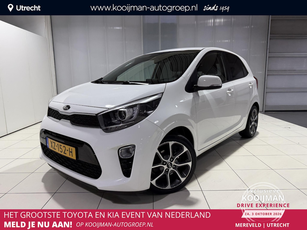 Kia Picanto - 1.0 CVVT Design Edition Apple Carplay/Android Auto, Navigatie, Camera, Airco. - AutoWereld.nl