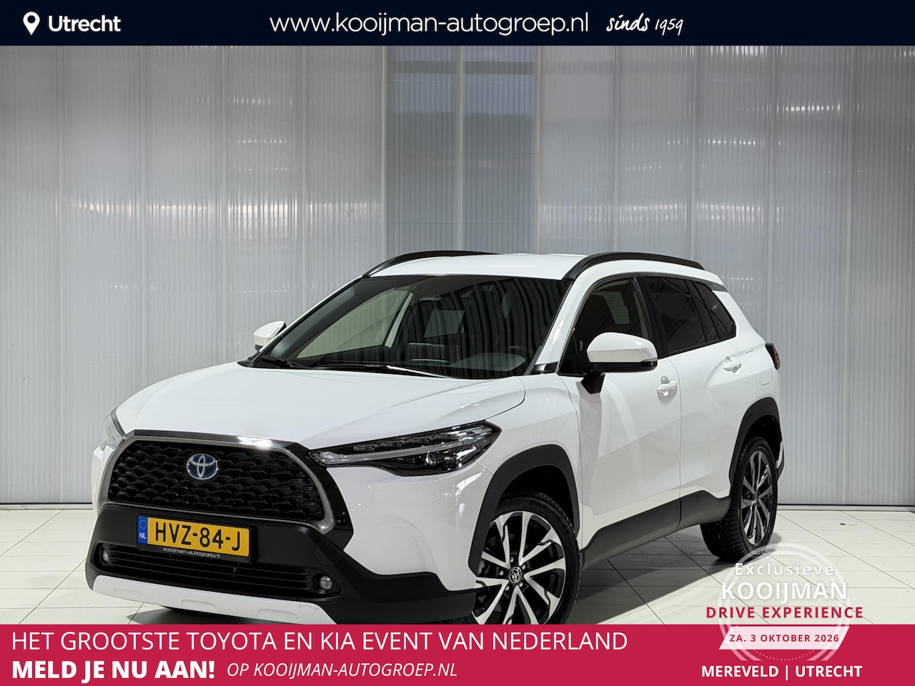Toyota Corolla Cross - Hybrid 140 Dynamic All season banden , 17'' LM Velgen , BTW Auto , Apple carplay/anroid au - AutoWereld.nl