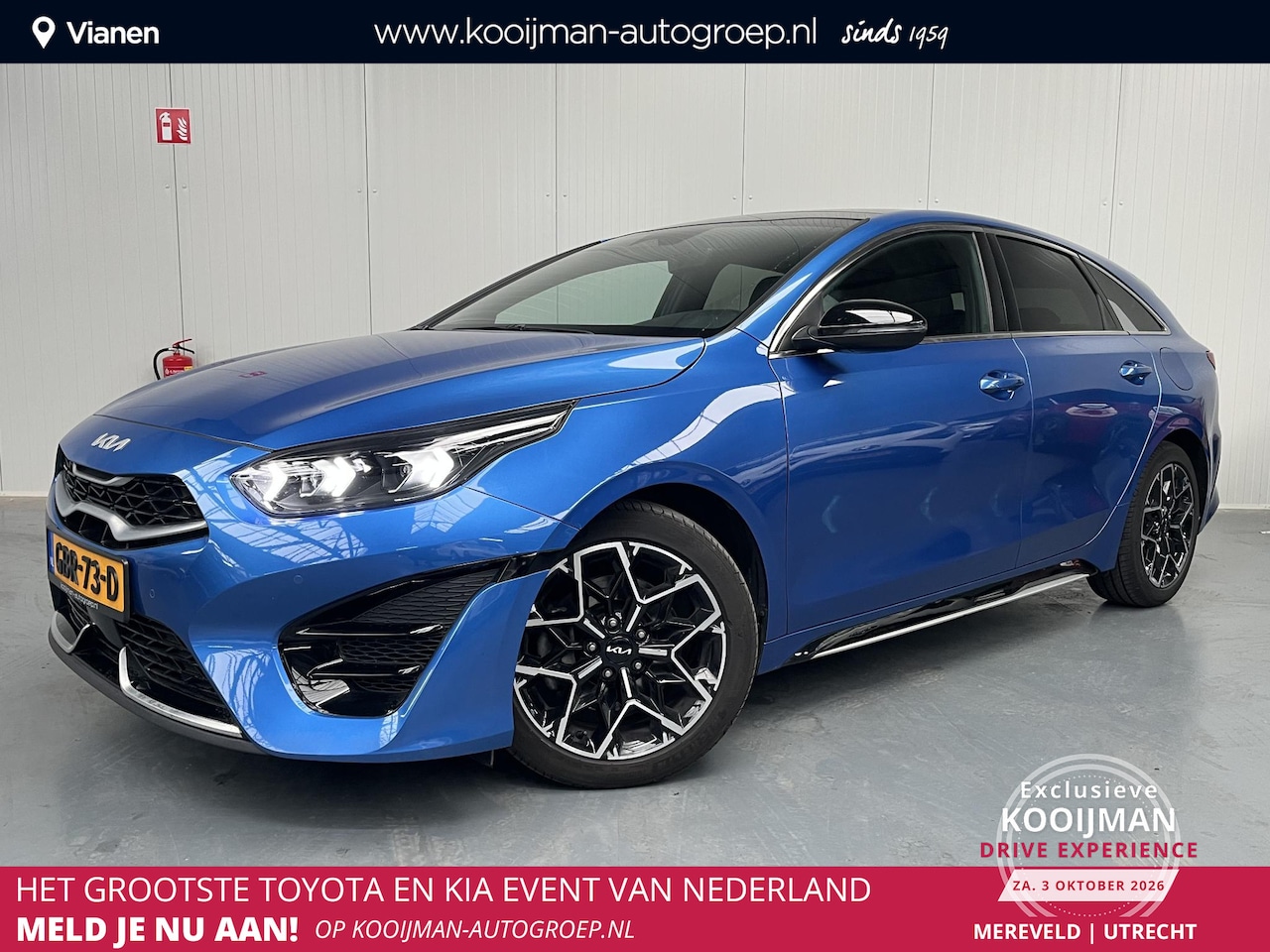 Kia Pro cee'd - 1.5 T-GDi GT-Line met Digital Cockpit, Schuif en Kanteldak, Suede leer, Sportstoelen, Spor - AutoWereld.nl
