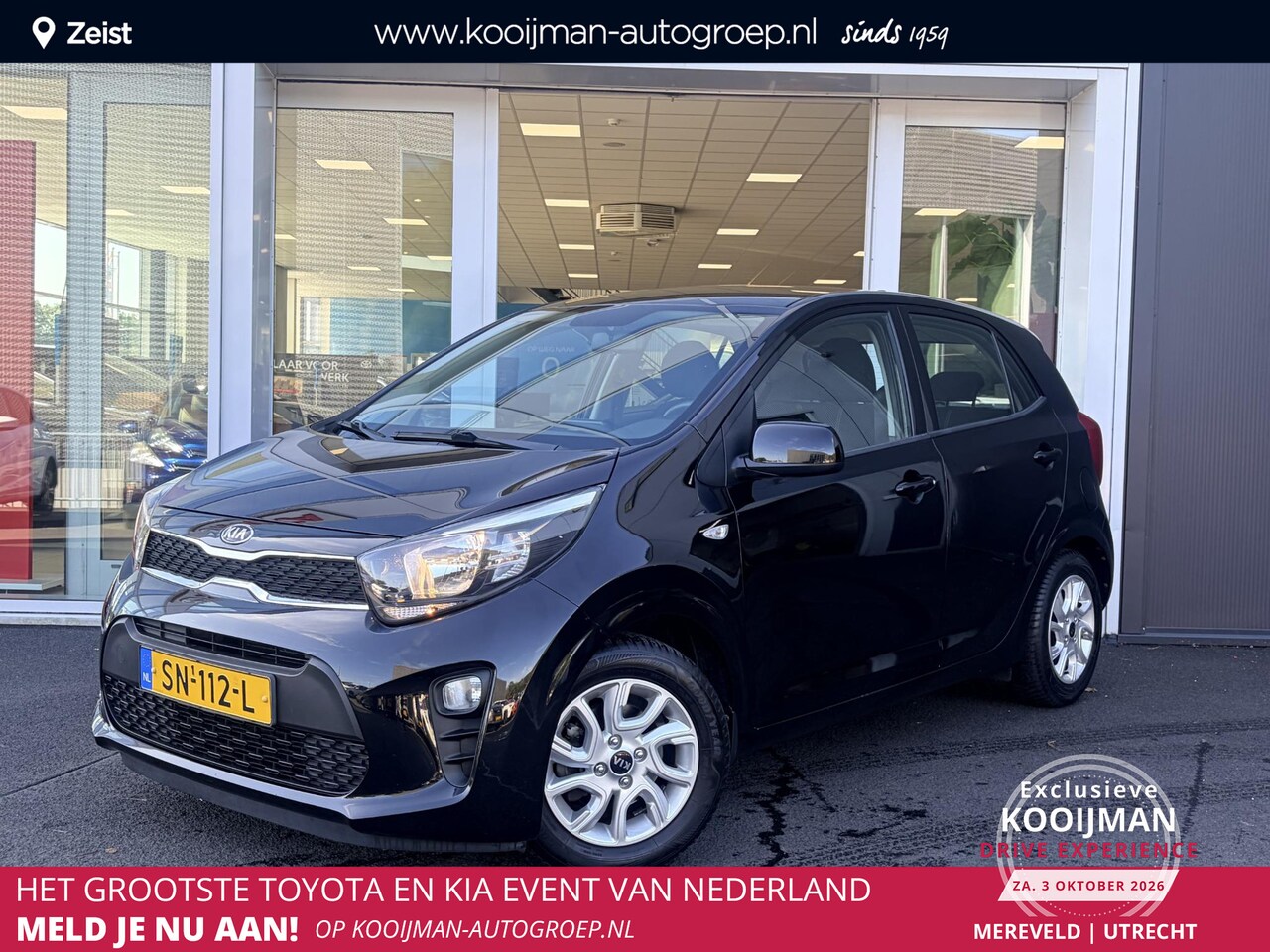 Kia Picanto - 1.0 CVVT ComfortPlusLine Navigator | Achteruitrijcamera | Navigatie | Airco | Cruise Contr - AutoWereld.nl