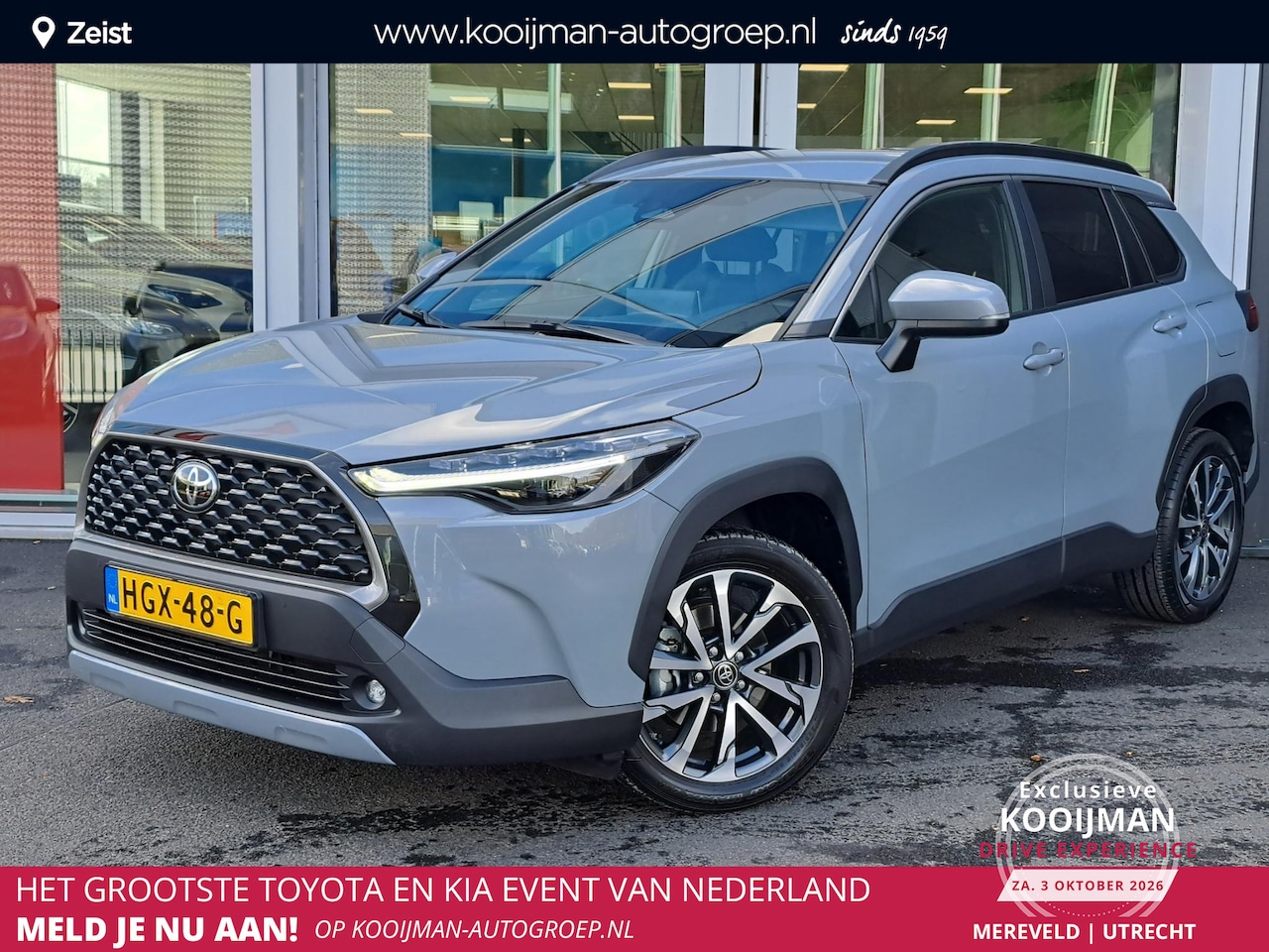 Toyota Corolla Cross - Hybrid 140 Style Dodehoekdetectie | Parkeersensoren rondom | 18 inch lichtmetalen velgen | - AutoWereld.nl