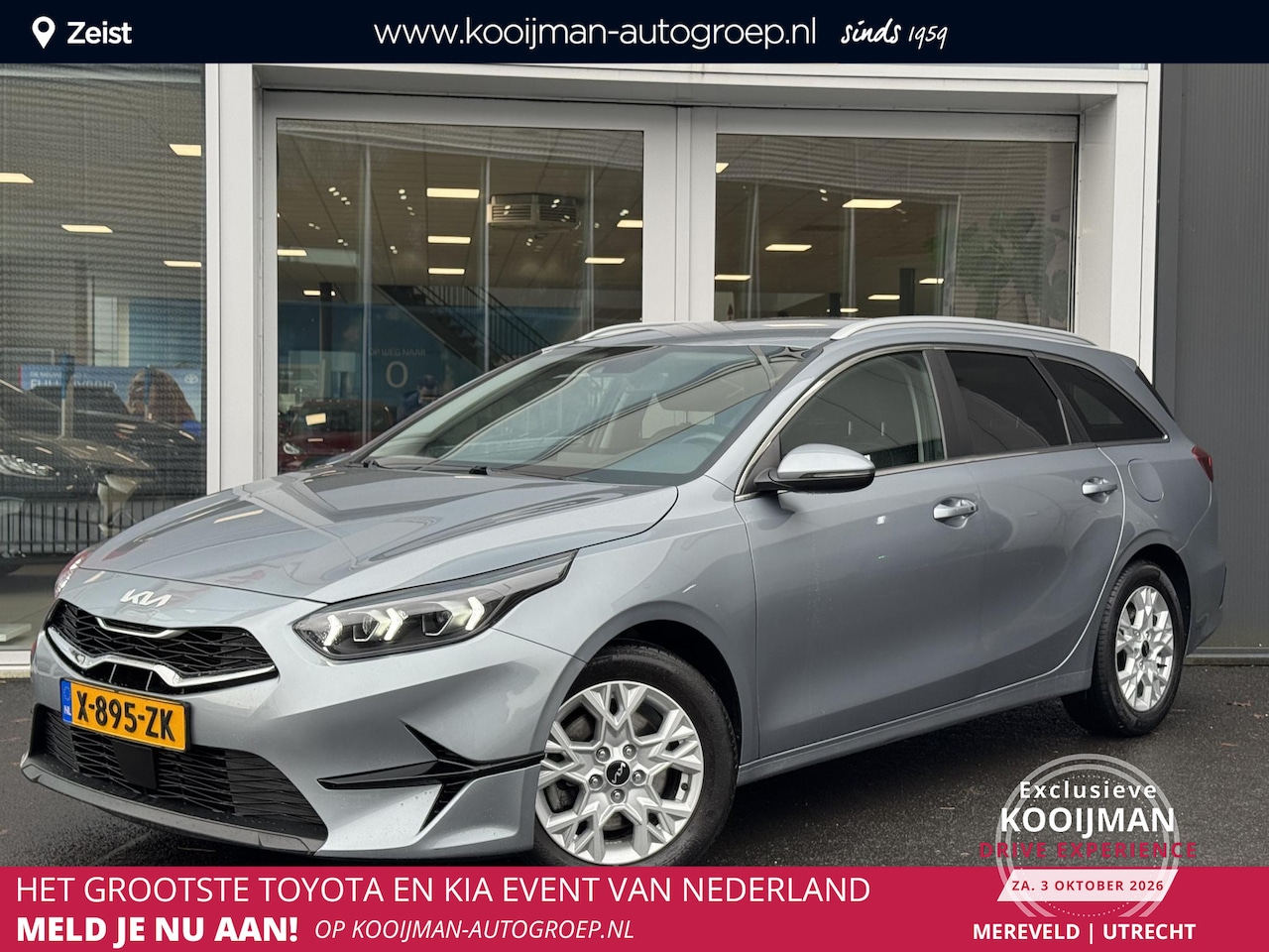 Kia Cee'd Sportswagon - Ceed 1.0 T-GDi MHEV DynamicPlusLine Automaat Trekhaak | Climate control | Parkeercamera - AutoWereld.nl