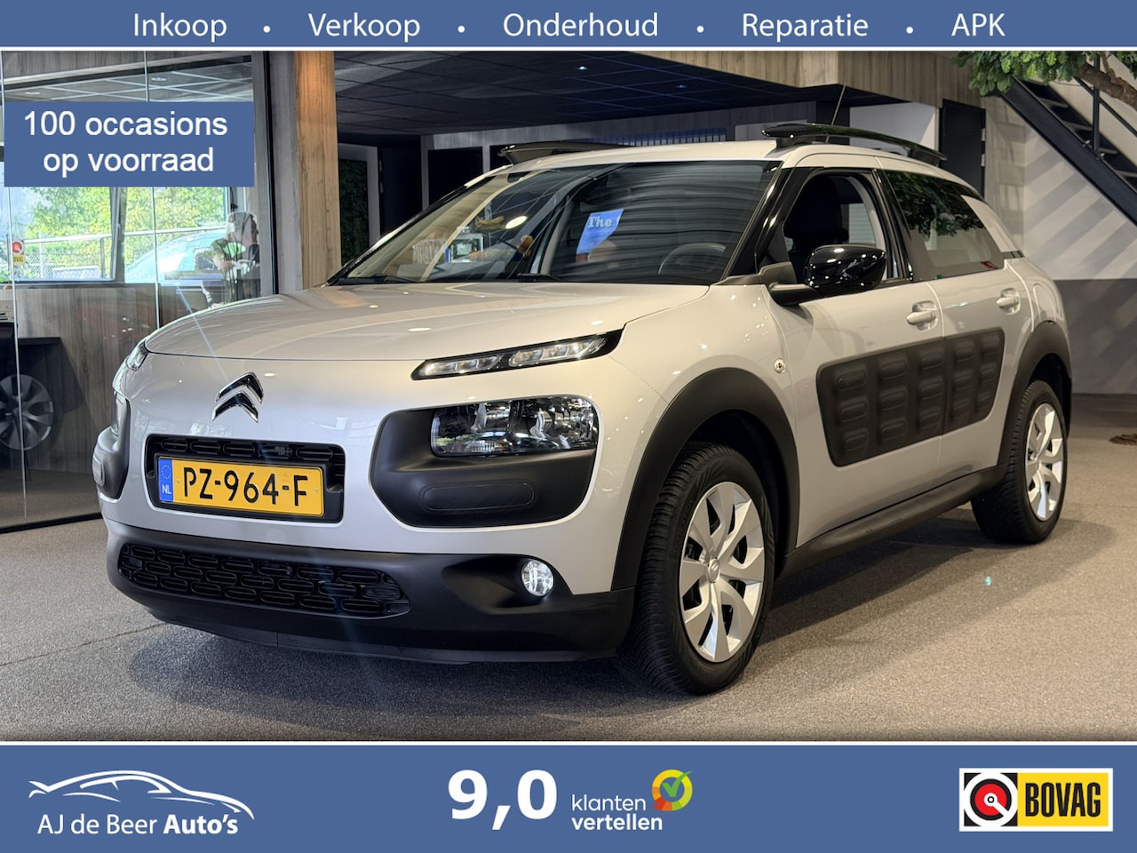 Citroën C4 Cactus - 1.2 PureTech Business Automaat | Navigatie | Cruise - AutoWereld.nl