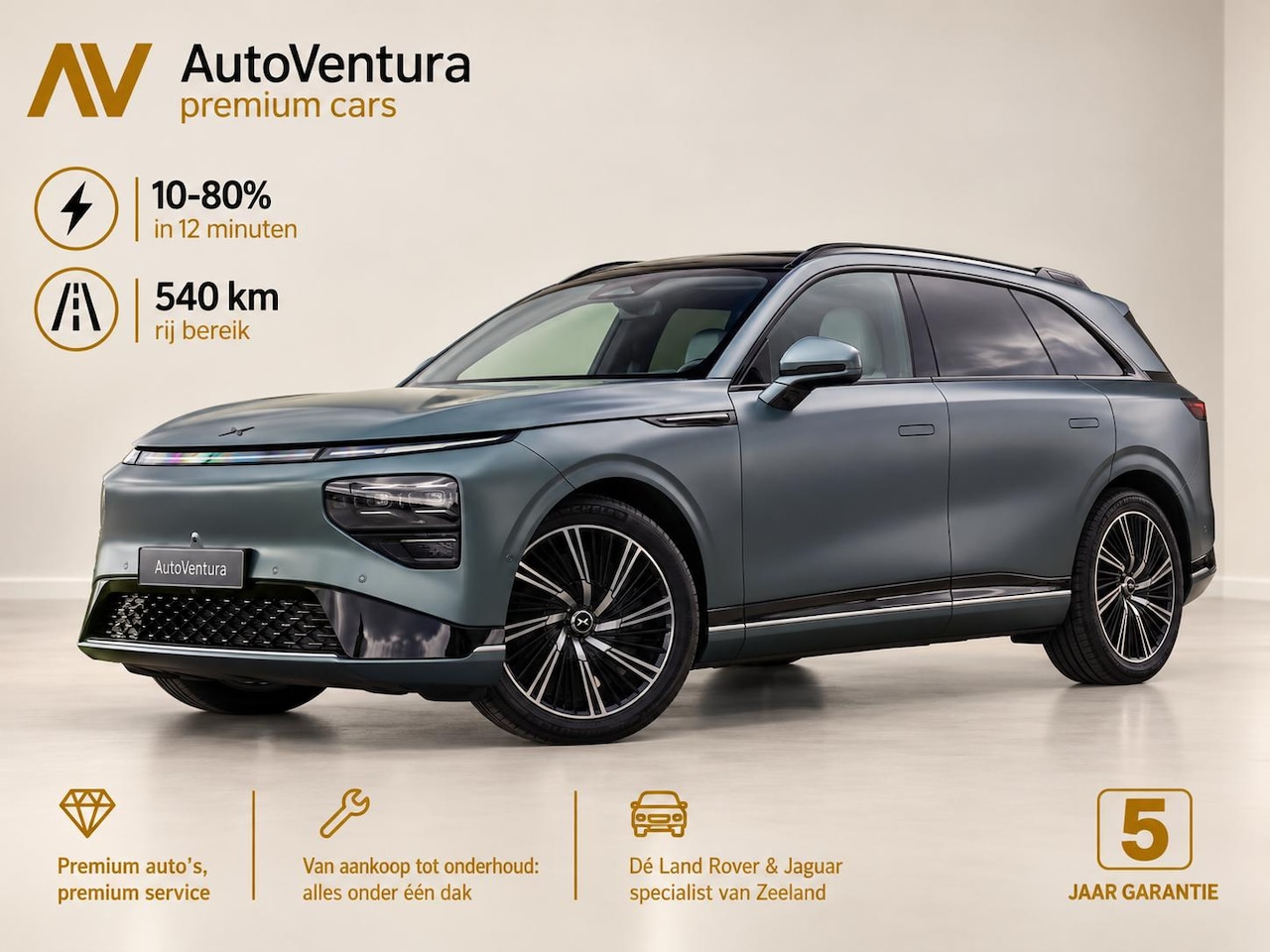 Xpeng G9 - AWD Performance 98 kWh l 520 Km l Massage l Glazen Panorama dak l Stoelventilatie l - AutoWereld.nl
