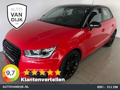 Audi A1 Sportback - 1.0 TFSI Advance Sport S-Line AIRCO NAVI BLUETOOTH STOELVERW PDC VELGEN ZWART DAK ZEER NET