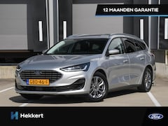 Ford Focus Wagon - Titanium 1.0 EcoBoost Hybrid 125pk NAVI | 16''LM | DAB | LANE KEEPING SYSTEM | LED | APPLE