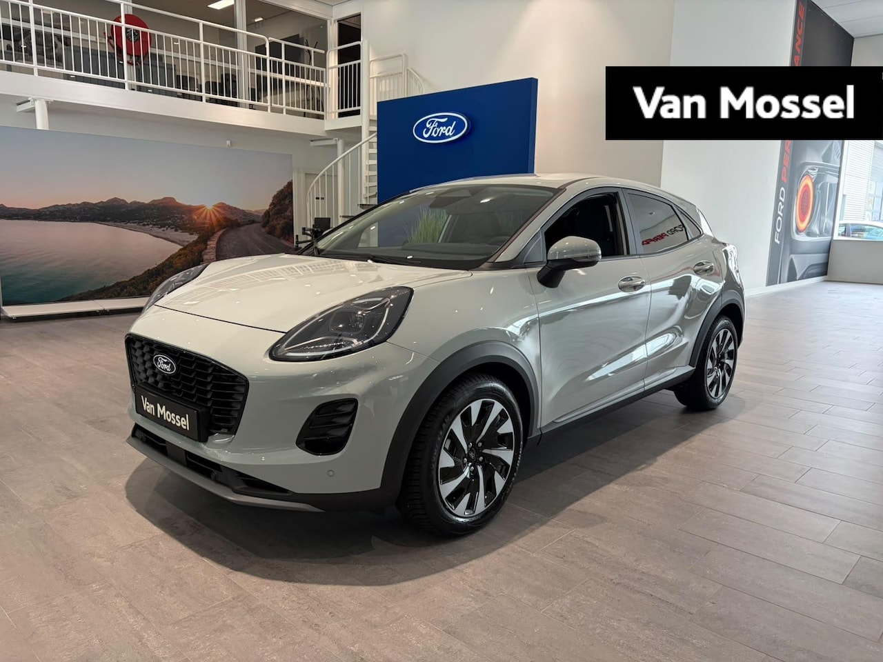 Ford Puma - Titanium 1.0 EcoBoost Hybrid | €5000 KORTING!! | PARKEERSENSOREN V+A | CACTUS GREY | ALL W - AutoWereld.nl