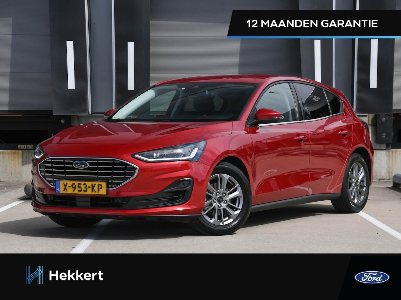 Ford Focus - Titanium 1.0 EcoBoost Hybrid 125pk STOEL/STUURVERWARMING | 17''LM | NAVI | DAB | LANE KEEP - AutoWereld.nl