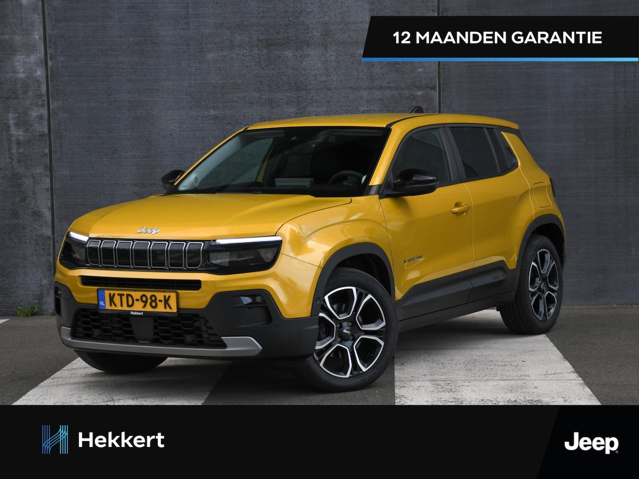 Jeep Avenger - Summit 1.2 e-Hybrid 110pk Automaat JBL | ADAP. CRUISE | KEYLESS ENTRY | DODE HOEK | DAB | - AutoWereld.nl