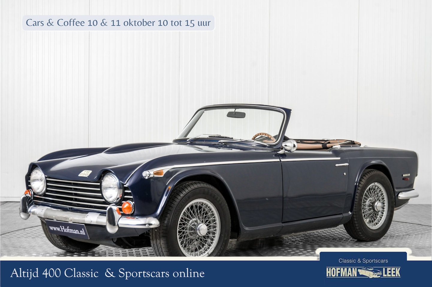 Triumph TR5 - TR250 overdrive spaakwielen - AutoWereld.nl