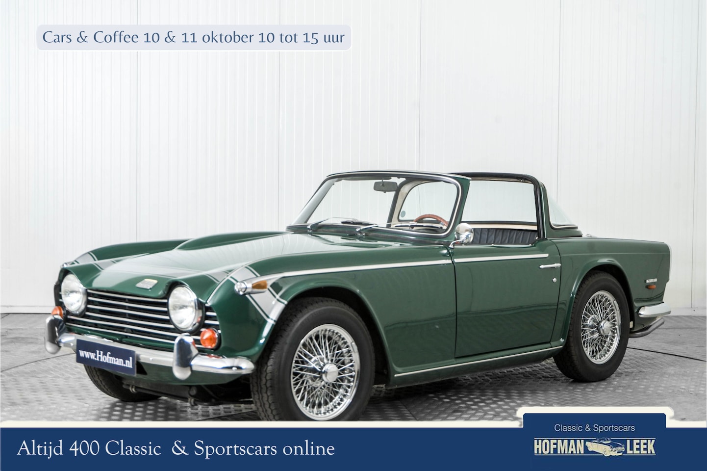 Triumph TR5 - TR250 5 Speed, Surrey top - AutoWereld.nl