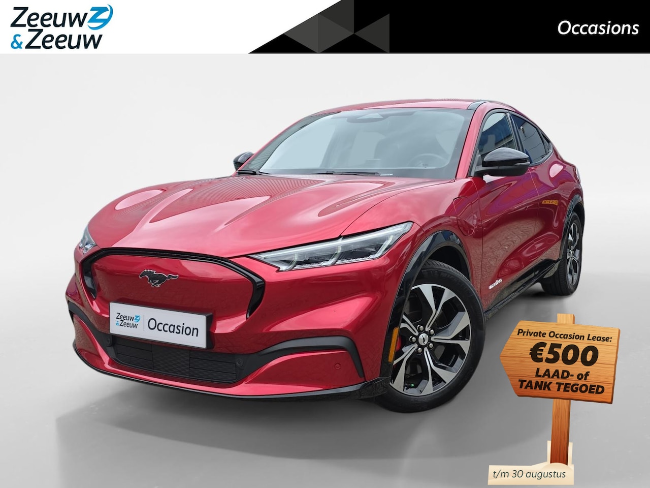 Ford Mustang Mach-E - AWD 75 kWh | Dealer onderhouden! | Achteruitrijcamera | Dodehoek detectie | Premium Sound - AutoWereld.nl