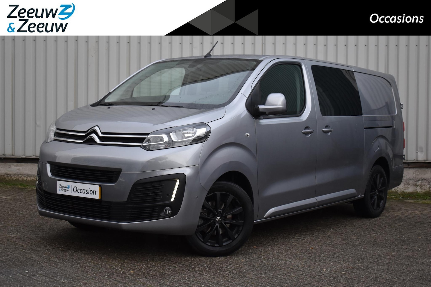Citroën Jumpy - 2.0 BlueHDI 120 XL Driver Dubbele Cabine |Zeer nette auto| Lichtmetalen velgen| Achteruitr - AutoWereld.nl