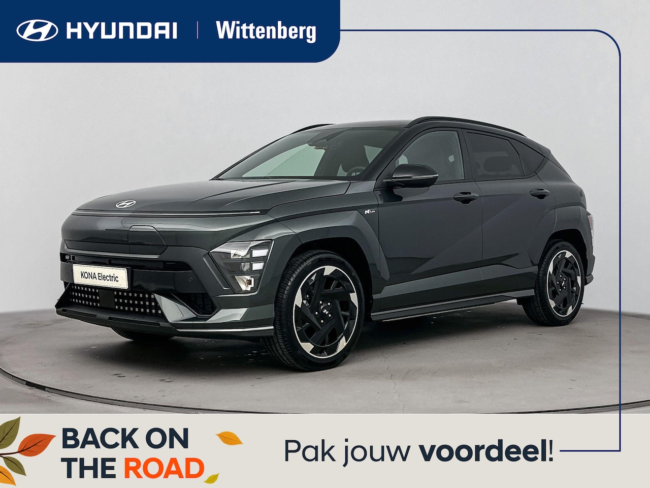 Hyundai Kona Electric - N Line Business 64.8 kWh Airco (automatisch) | Apple Carplay/ Android Auto | lichtmetalen - AutoWereld.nl