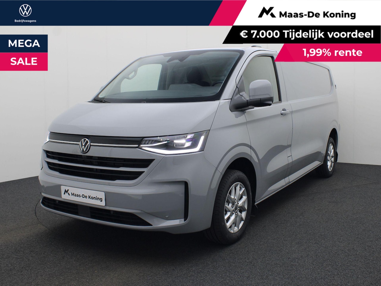 Volkswagen e-Transporter - Bedrijfswagens Bestelwagen Dubbel Cabine Bulli 64kWh 286pk L2 5 zitplaatsen 700168 - AutoWereld.nl