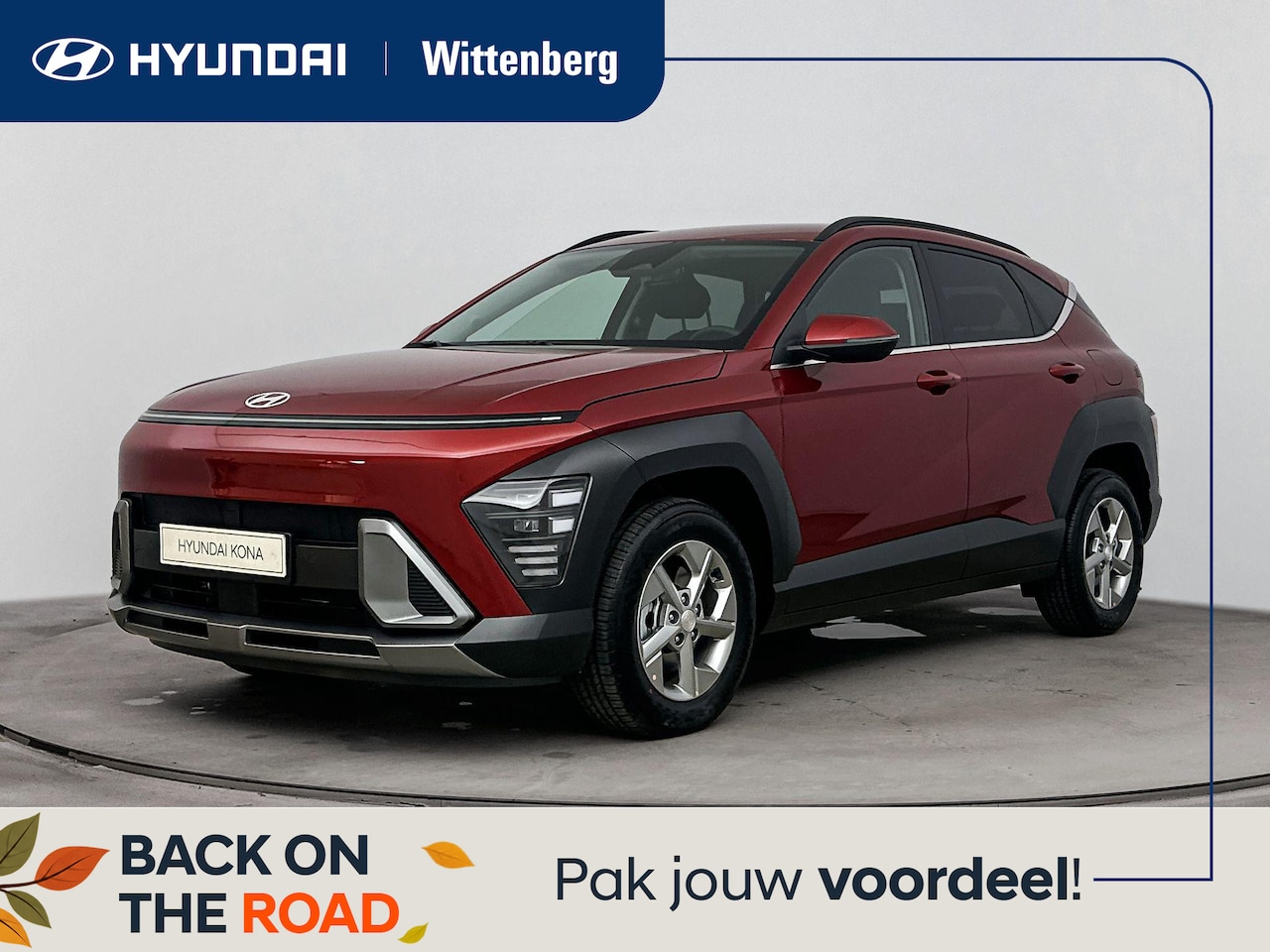 Hyundai Kona - 1.6 GDI HEV Comfort | Apple Carplay/Android Auto | Lichtmetalen velgen 16" N | Navigatiesy - AutoWereld.nl
