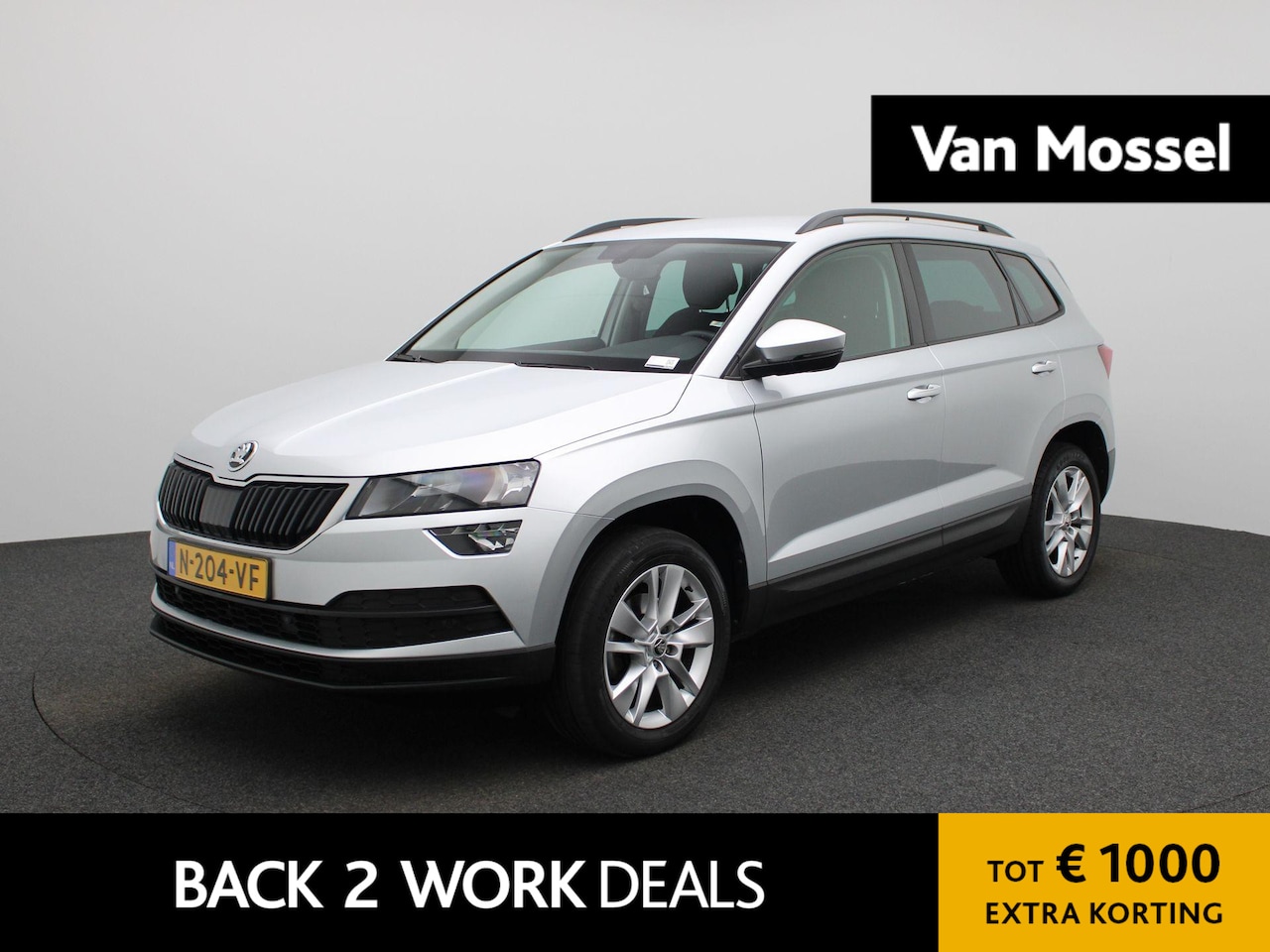 Skoda Karoq - 1.5 TSI ACT Business Edition | NAVIGATIE | KEYLESS | PARKEERSENSOREN | NAVIGATIE | BLUETOO - AutoWereld.nl