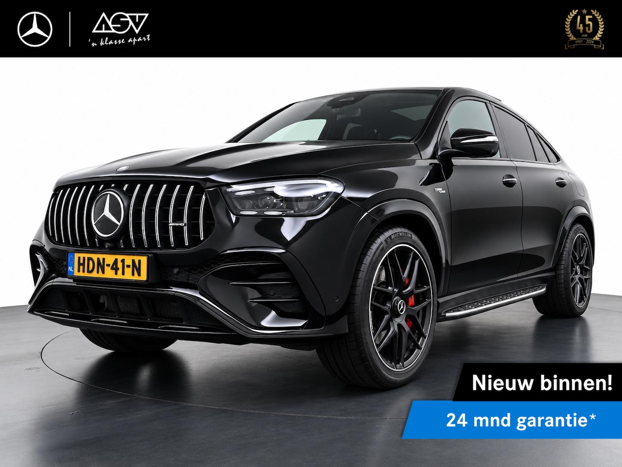 Mercedes-Benz GLE-Klasse Coupé - AMG 53 Hybrid 4MATIC+ Night Edition Premium Plus | Head up display | Burmester | Massage | - AutoWereld.nl