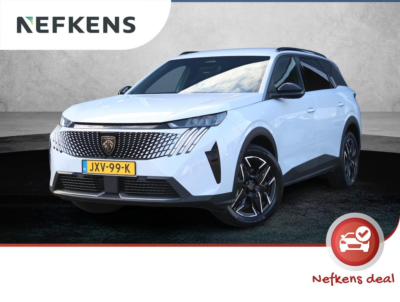 Peugeot 5008 - 1.2 Hybrid 145pk Allure | Camera | Lichtmetalen velgen | 7-persoons | LED verlichting | - AutoWereld.nl