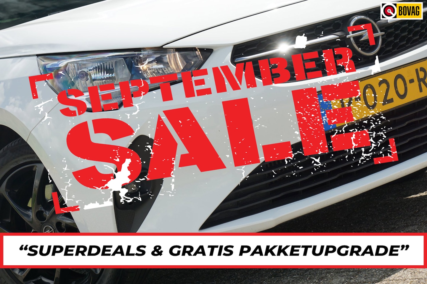 Opel Corsa - 1.2 GS Line | Summit White | Carplay/AndroidAuto/Cruise/AC/LMV - Lekker fris! - AutoWereld.nl