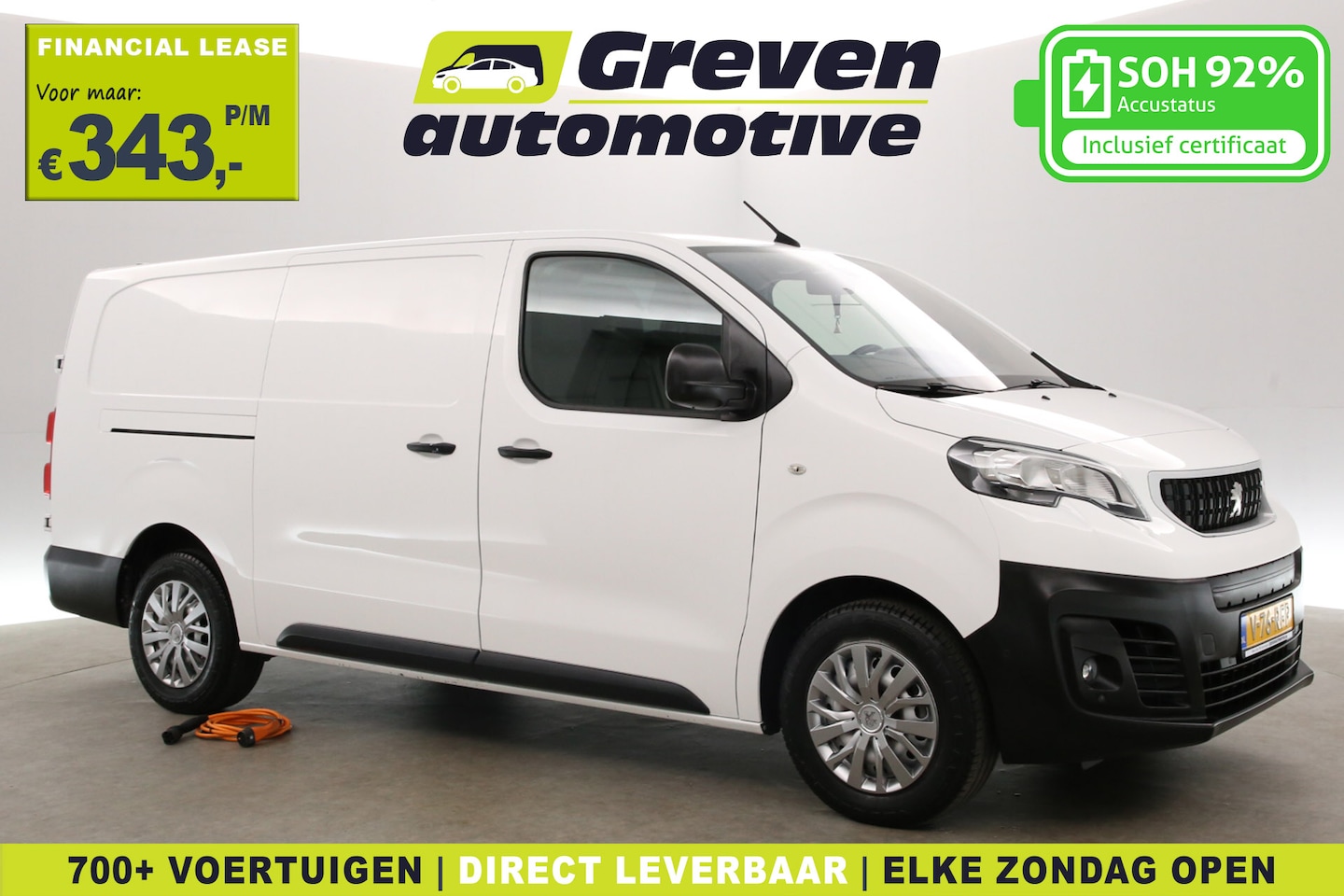 Fiat E-Scudo - Peugeot E-Expert 50 kWh L3H1 | Snelladen | SOH 92% | Airco | Cruise | Camera | 3 Zits | Ca - AutoWereld.nl