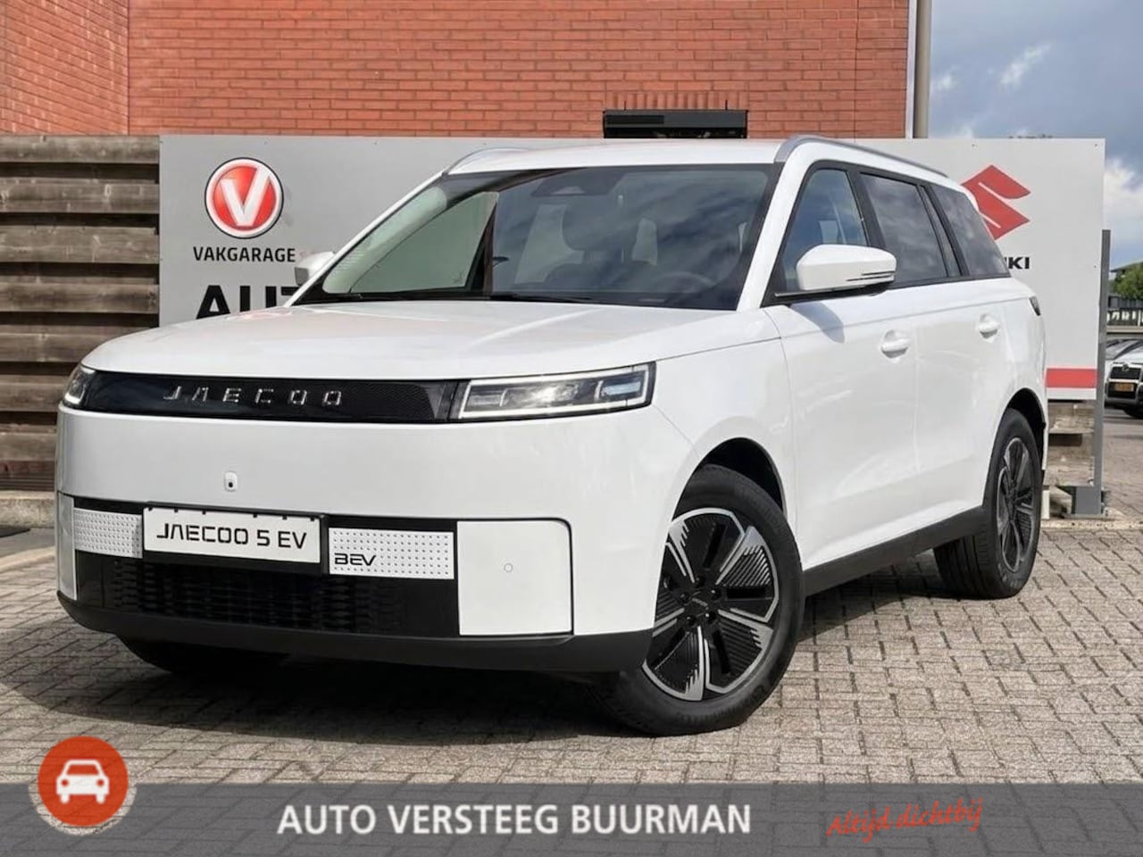 Jaecoo 5 - EV Exclusive 61 kWh Leer, Panorama dak, Navigatie, Stoel vent., Applecarpl./Andr. Auto, Pa - AutoWereld.nl