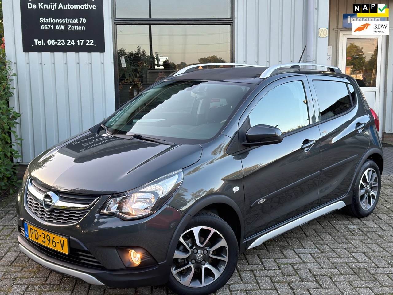 Opel Karl - 1.0 Rocks Online Edition|CARPLAY|PARKEERSENSOREN|CRUISE|LM 15''|AIRCO|GETINT GLAS|NL-AUTO| - AutoWereld.nl