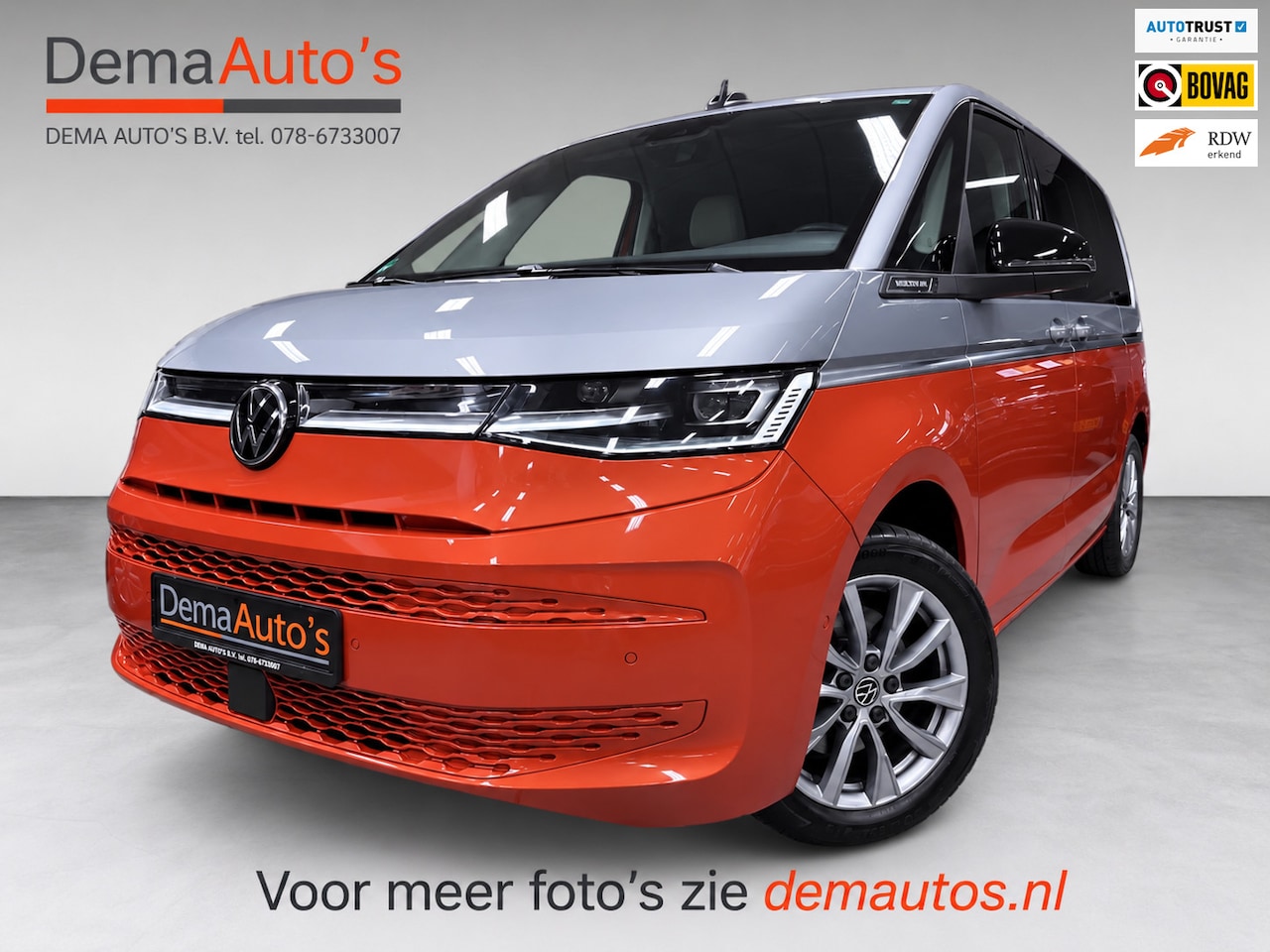 Volkswagen Multivan - 1.4 eHybrid Energetic 7P PANO/NAVI/TREK-HAAK/CAM/ADAPT-CRUISE/DAB/CARPLAY/// - AutoWereld.nl